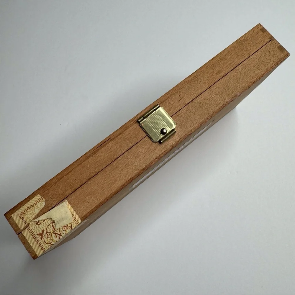 Wooden Amsterdam Cigar Box Private Collection Manja Andringa Valet Watch Case